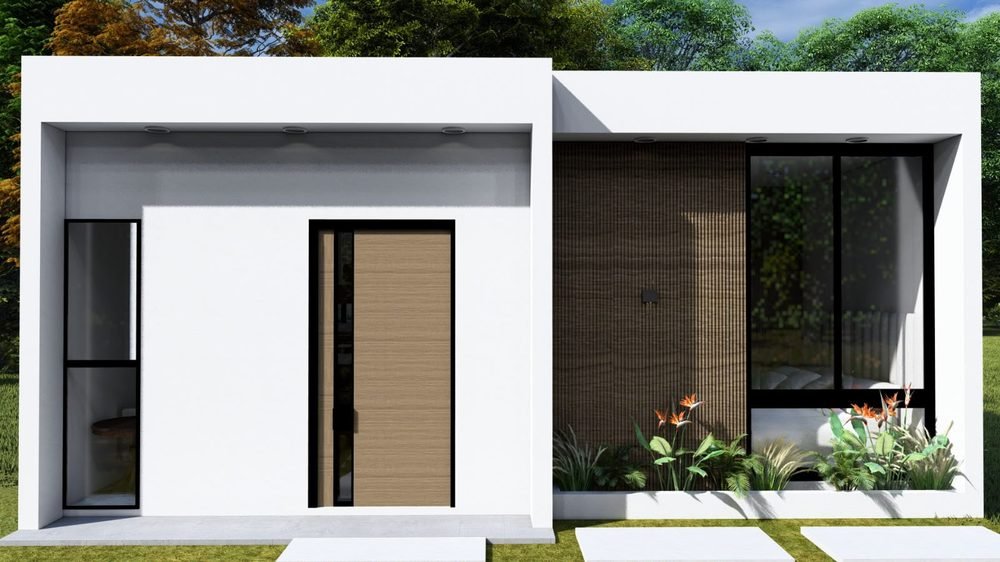 Fachada frontal de la Casa Dalia